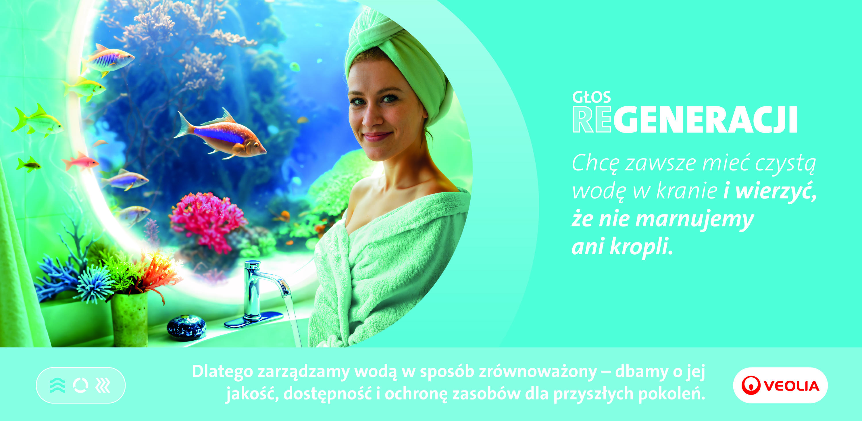 Głos regeneracji czysta woda