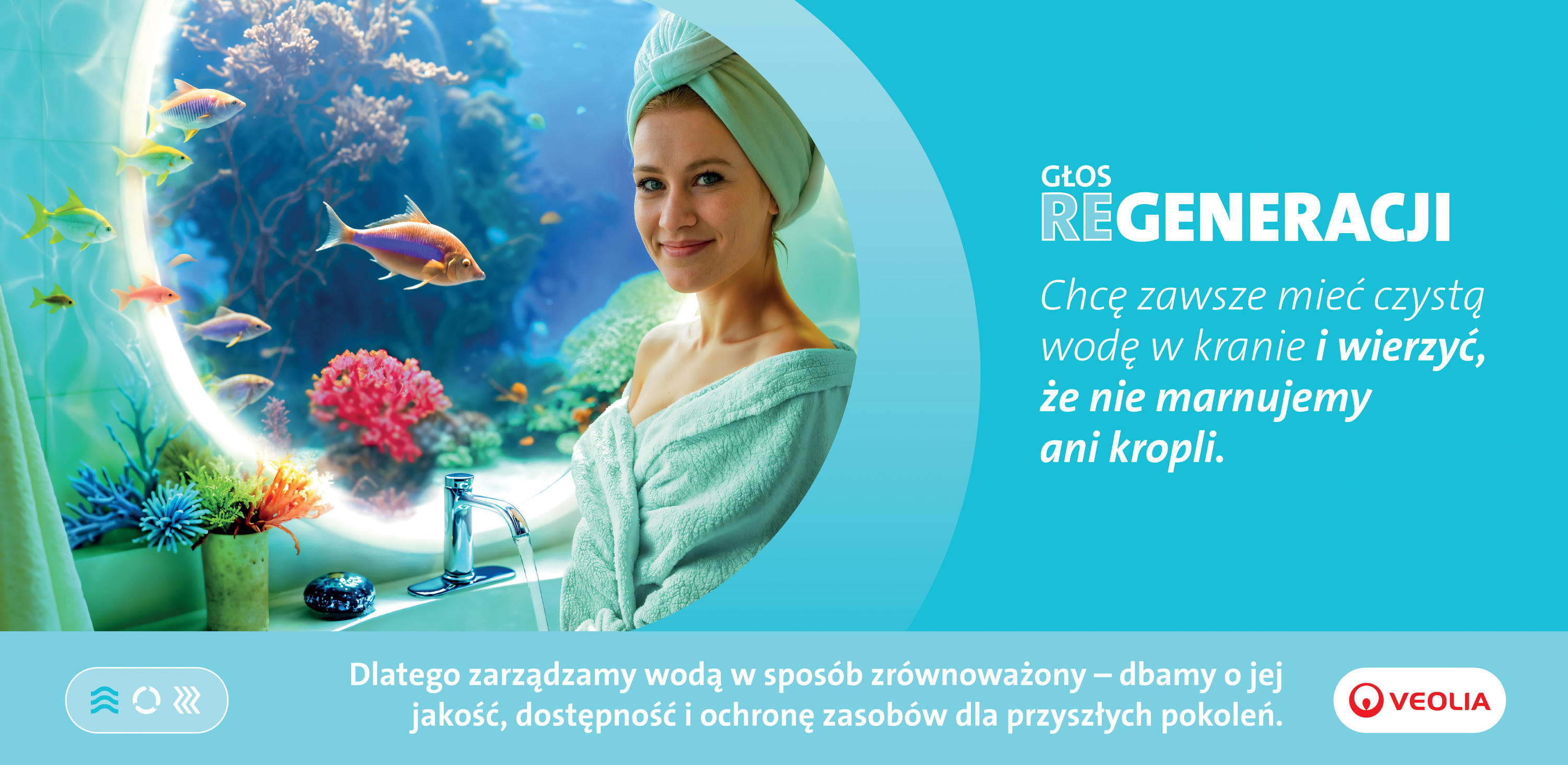 Głos regeneracji czysta woda