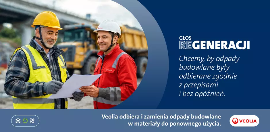 Głos regeneracji Chcemy, aby odpady budowlane były odbierane zgodnie z przepisami i bez opóźnień.