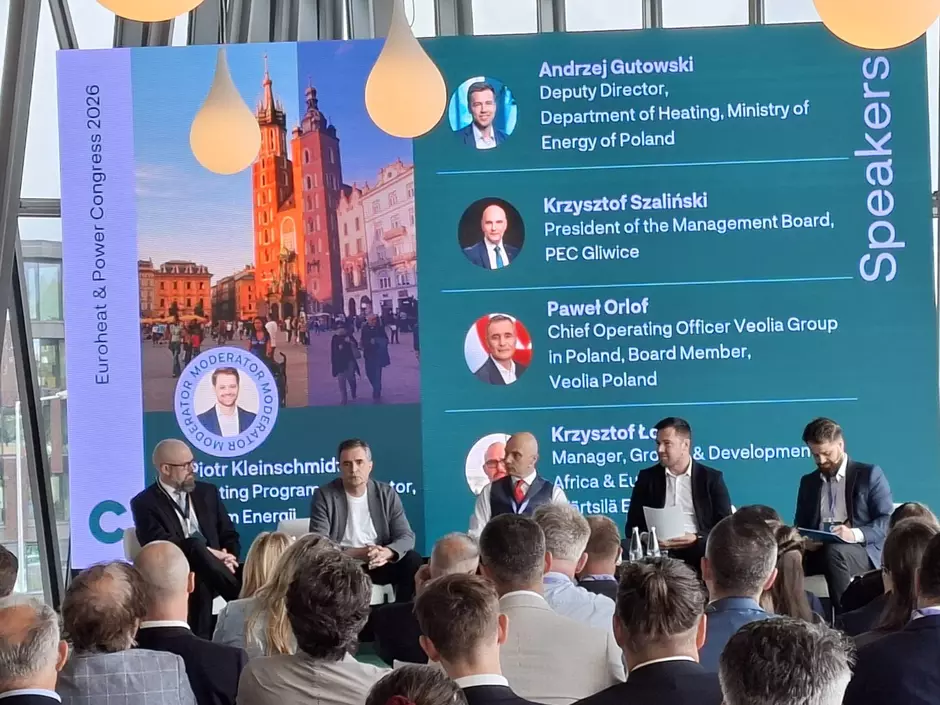 Konferencja Euroheat, zdjęcie z rozpoczęcia