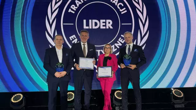 Trzy spółki Grupy Veolia w Polsce wyróżnione w konkursie „Liderzy Transformacji Energetycznej 2026”