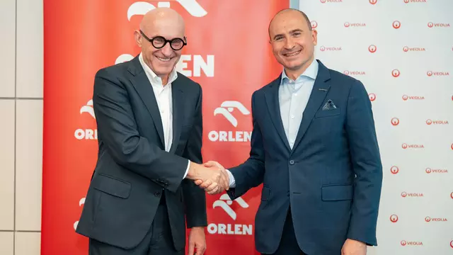 Grupa Veolia w Polsce i ORLEN łączą siły, aby wzmocnić transformację energetyczną i odporność miast